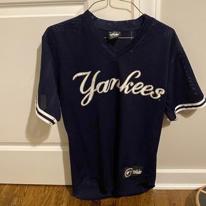 Vintage Navy Yankees Jersey